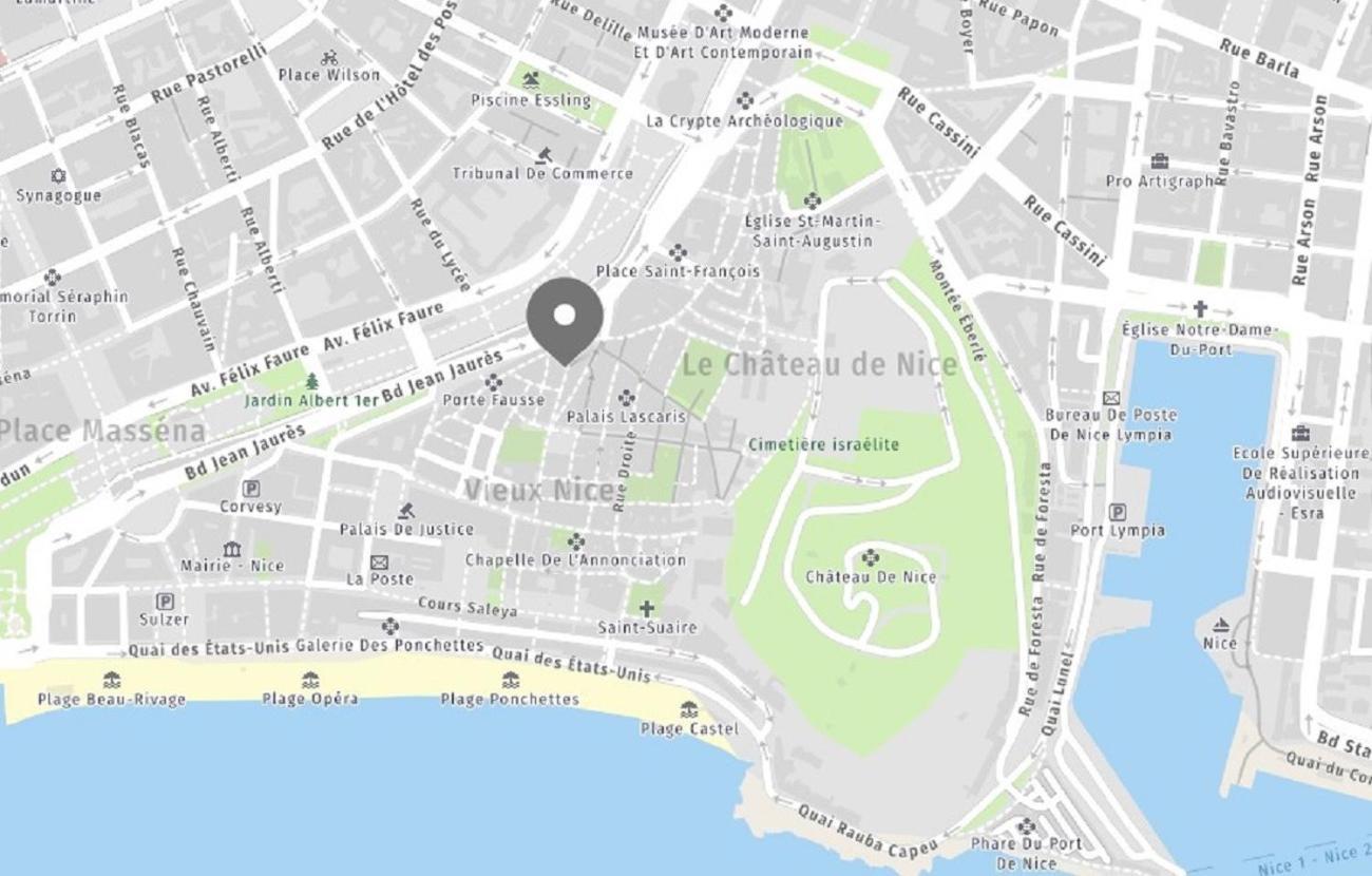 ניס Aparthotel Riviera - Pont Vieux 2 - Old Town - Charm 2 Bedrooms Apartement Ac - 5Mn Beach מראה חיצוני תמונה